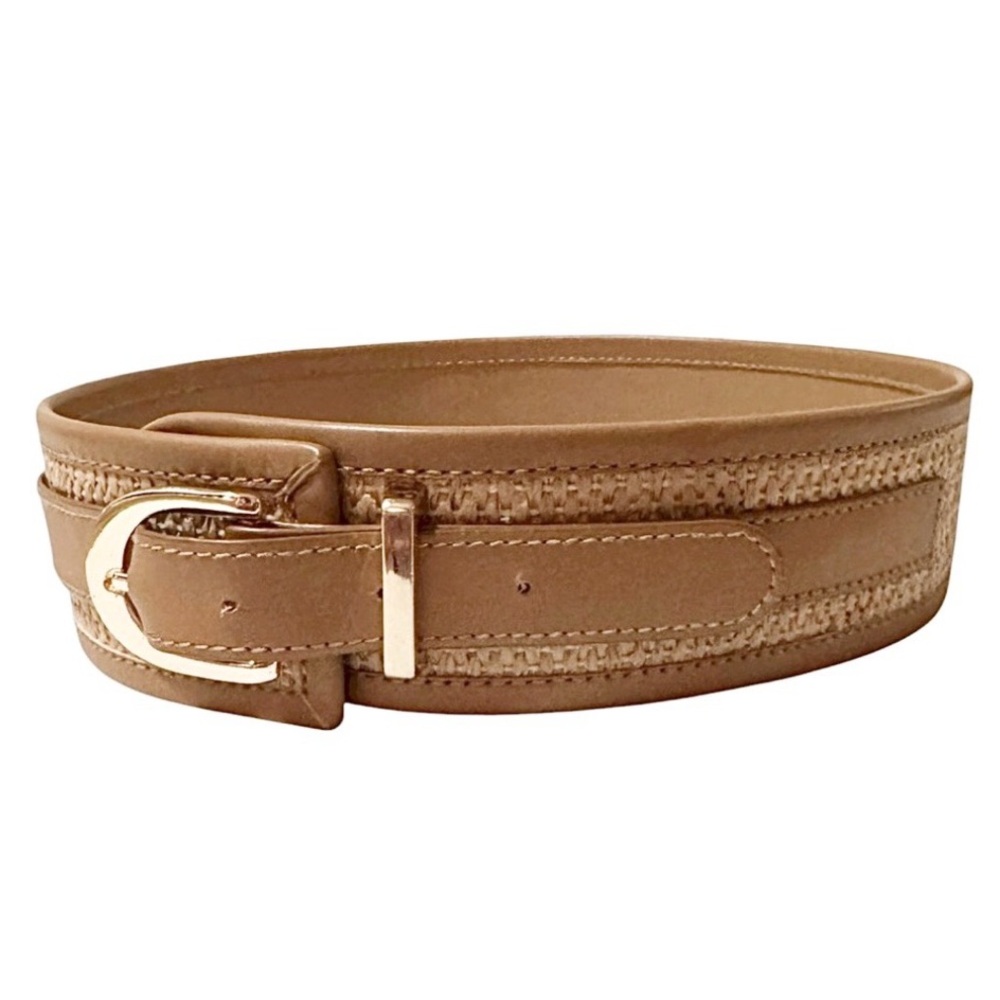 Tuckernut Tan Raffia Waist Belt - Picture 5 of 8